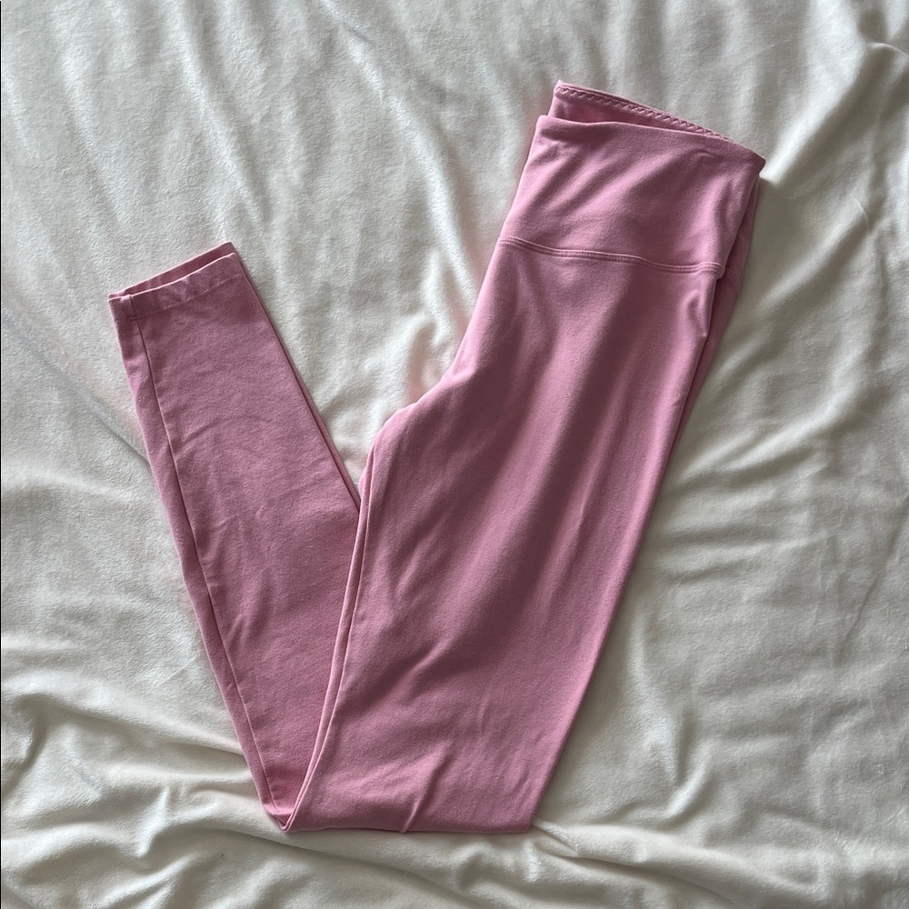 Pink Victorias Secret soft pink leggings